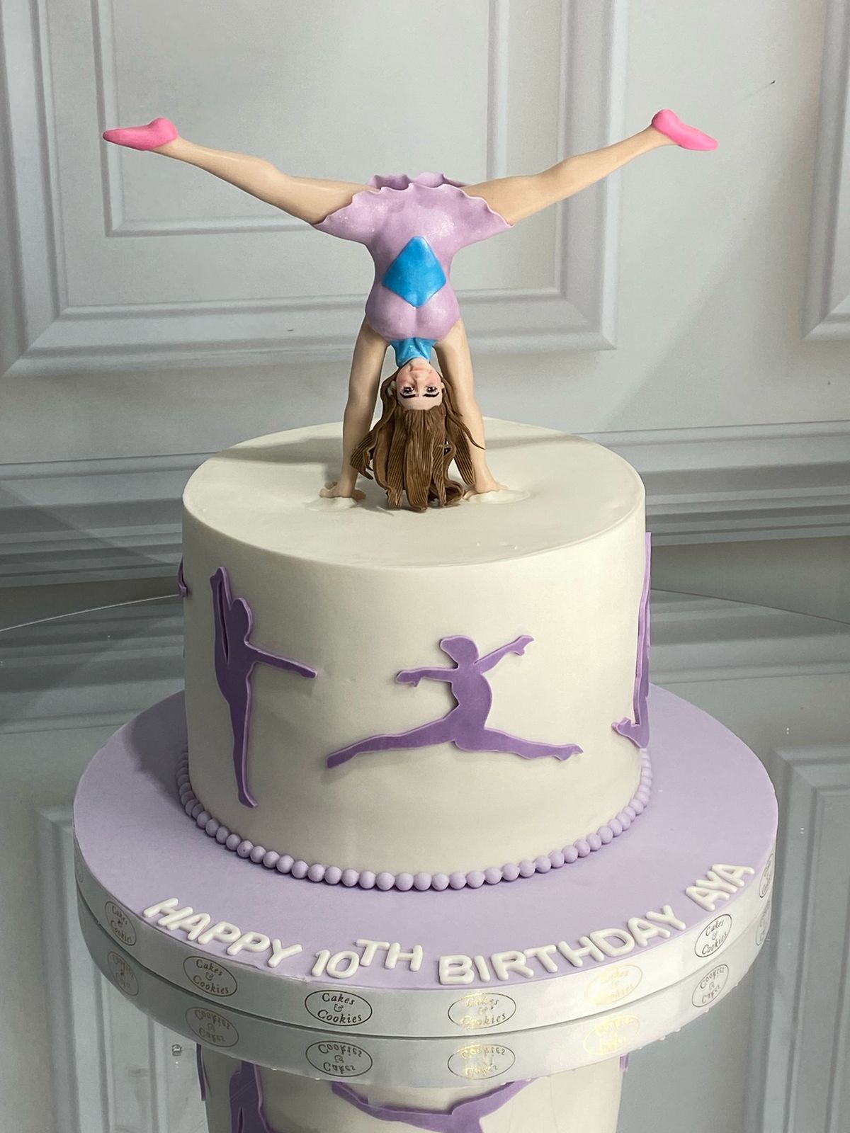 Gymnastics Cake 8