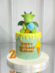 Dinosaur Cake 1