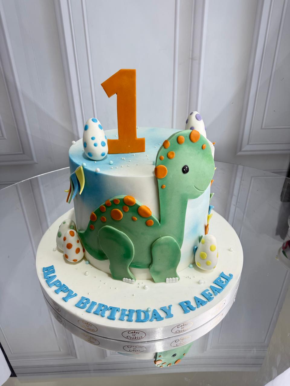 Dinosaur Cake 6