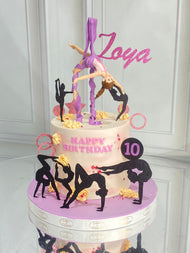 Gymnastics Cake 4
