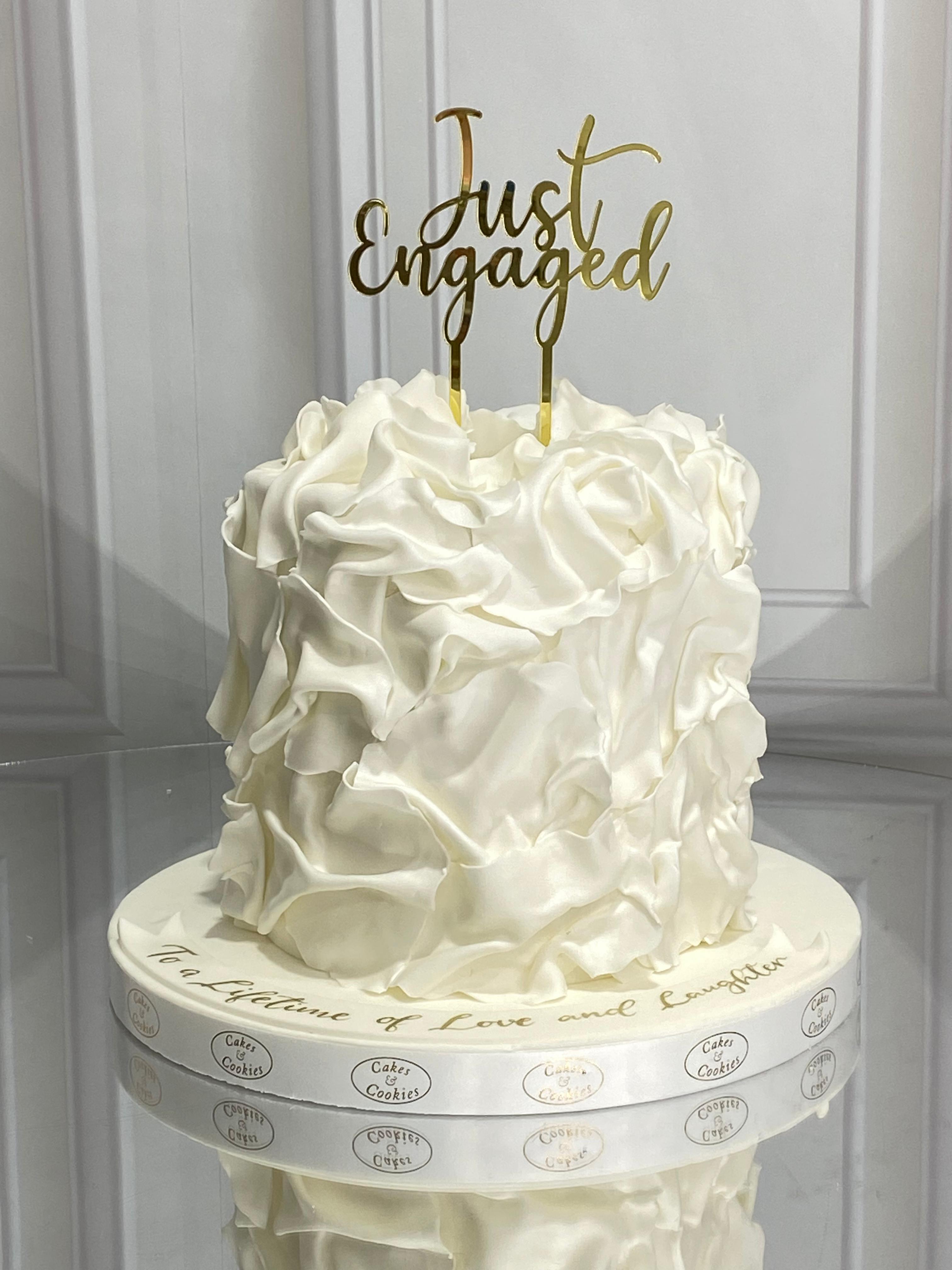 Wedding & Engagement Cake 17