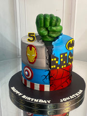 Super Hero Cake