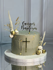 Baptism Cake 10