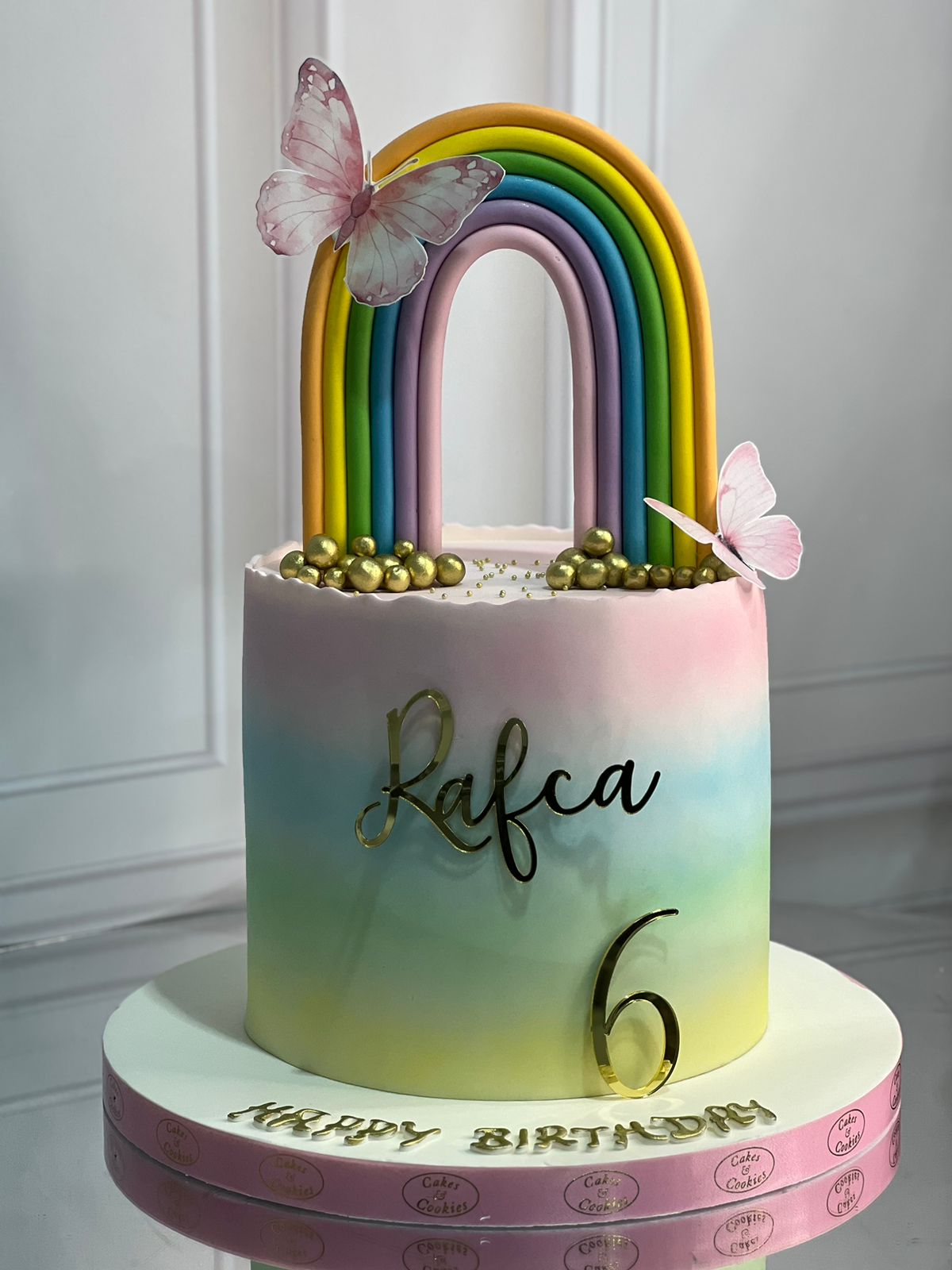 Rainbow Cake 6