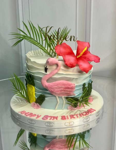 Flamingo Cakes
