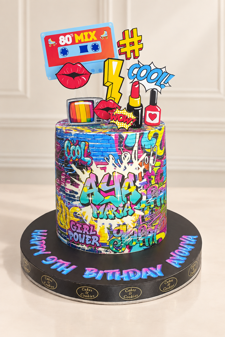 Graffiti Cake