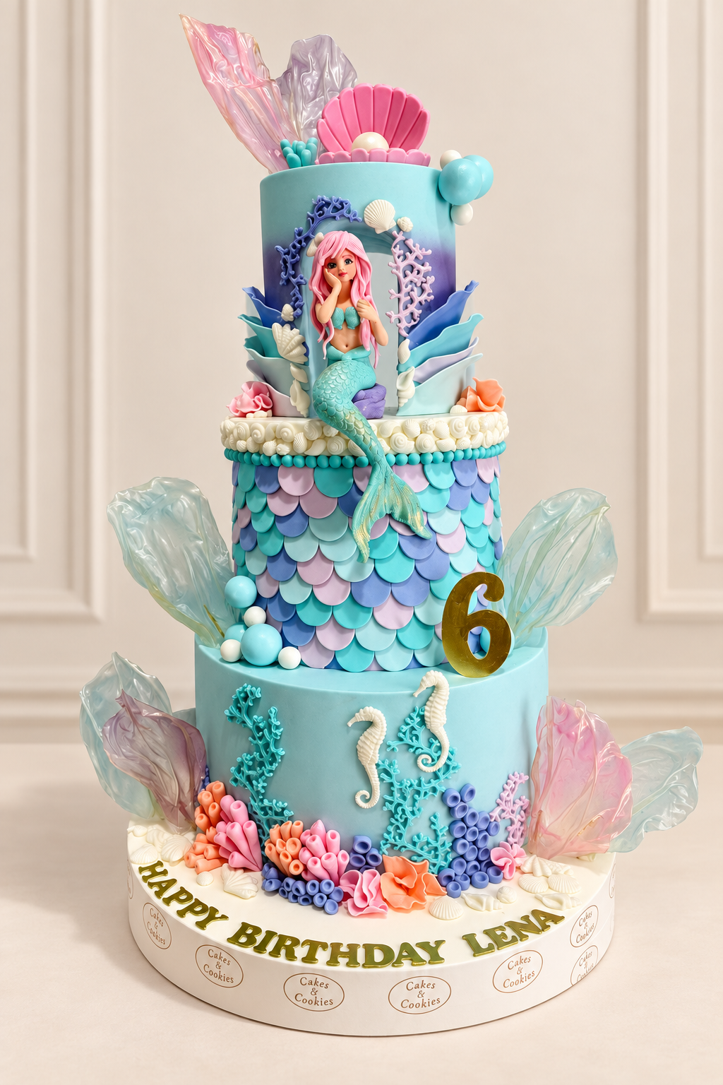 Mermaid Cake 8