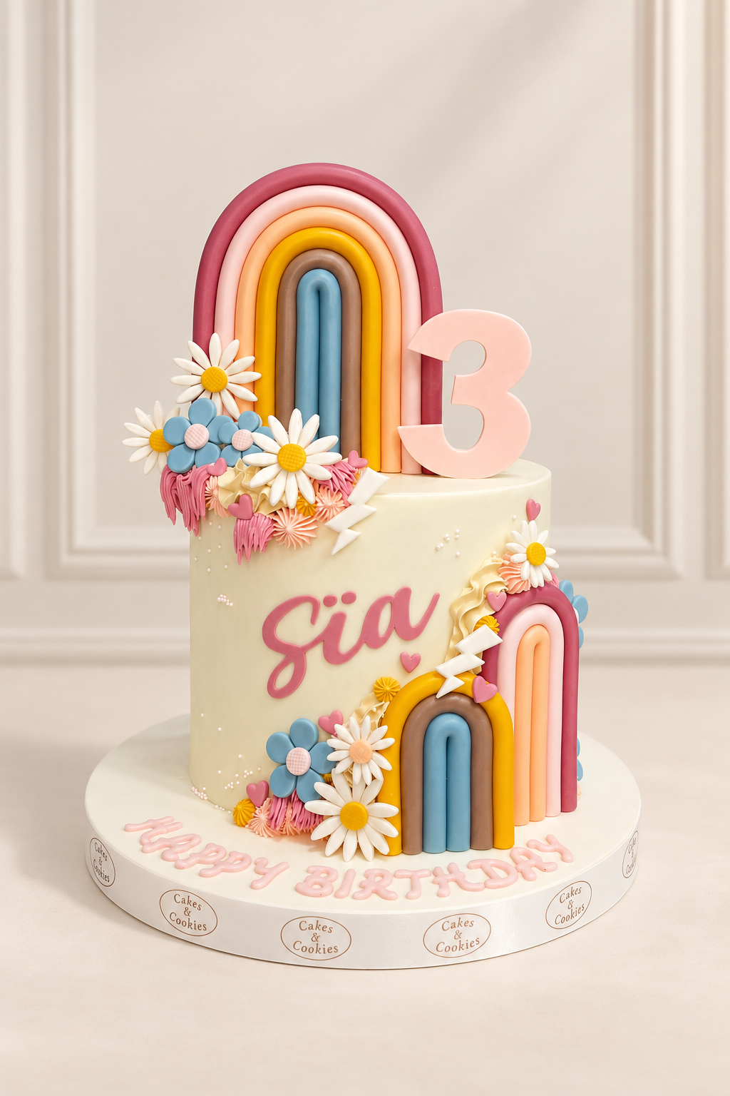 Rainbow Cake 4
