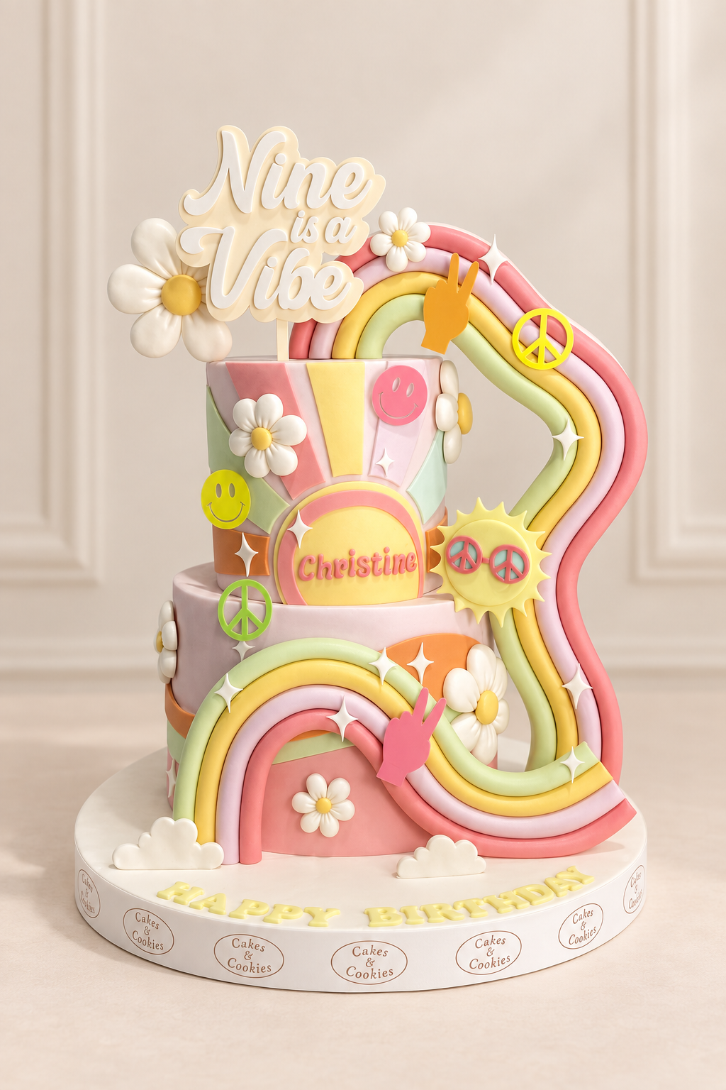 Rainbow Cake 8