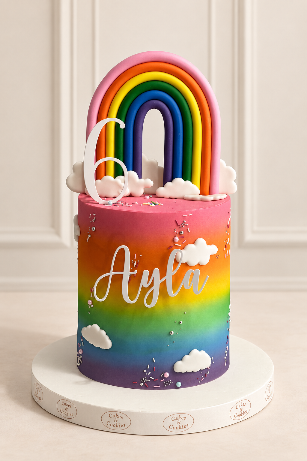 Rainbow Cake 9